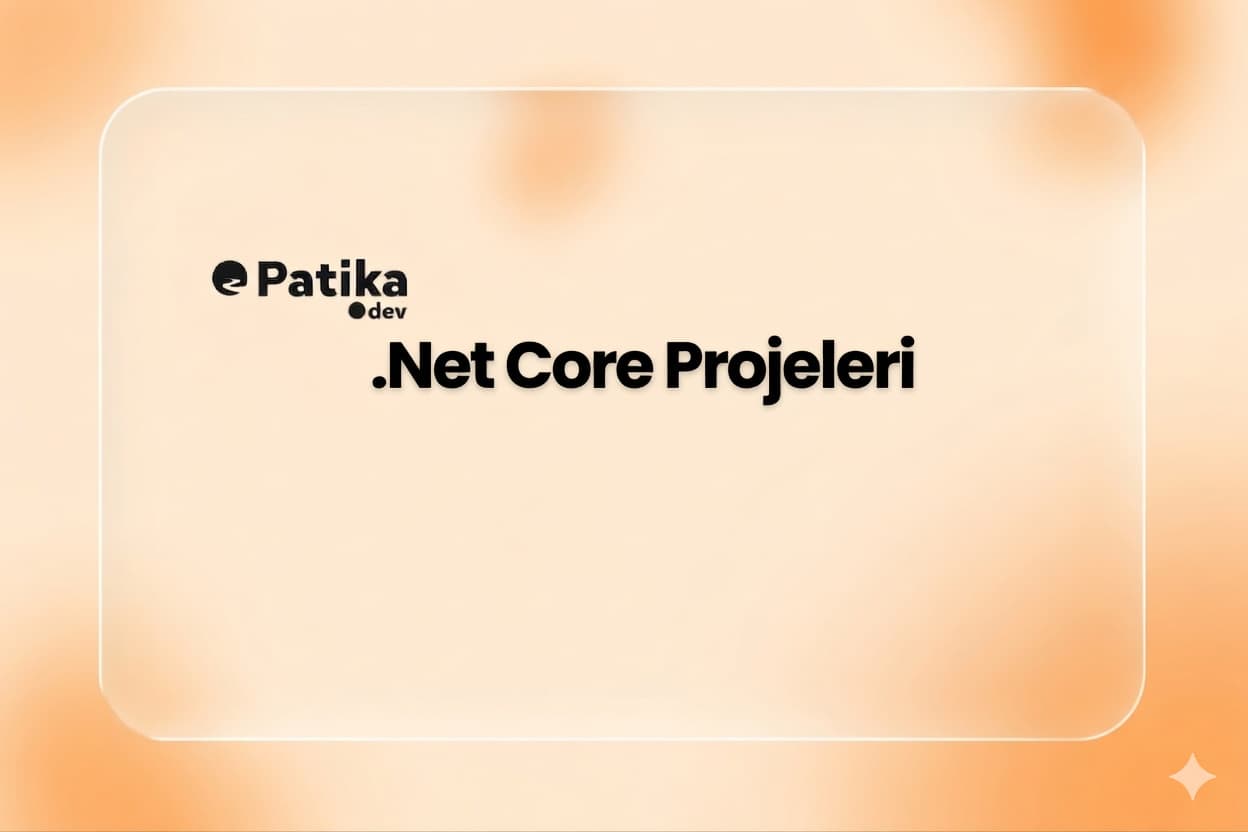 .Net Core Projeleri